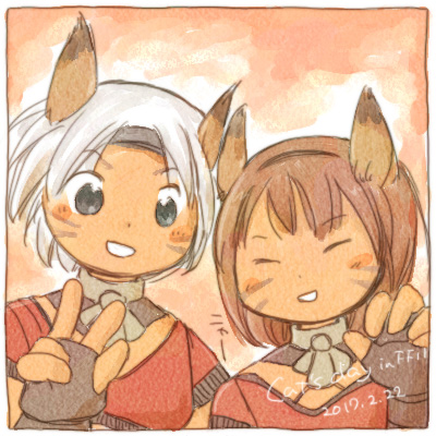 2にゃんにゃん