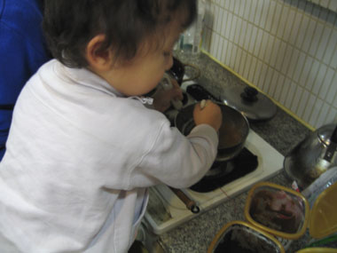 みそ汁づくり