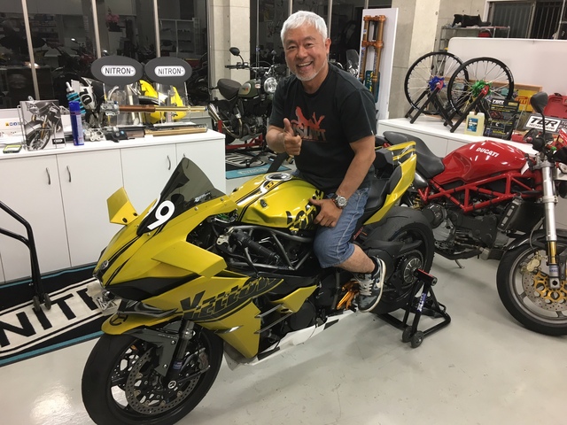 YELLOW CORN KAWASAKI H2 | TECHNIXのここがツボ！