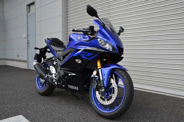 YAMAHA YZF-R25(RG43J) サスペンション開発開始!! | TECHNIXの
