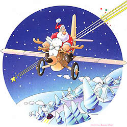 サンタクロース クリスマス ゆきだるま