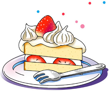 ショートケーキ イラストレーション ライフ