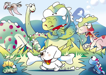 ラブラドール 子犬 イラスト