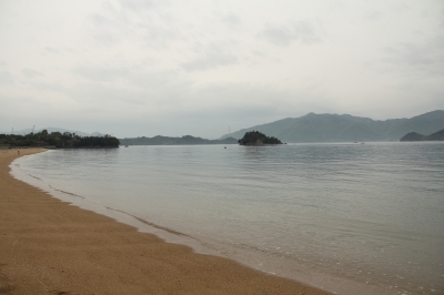 因島の海岸