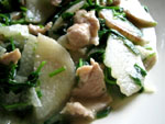 山薬炒肉片