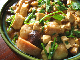 麻辣臭豆腐