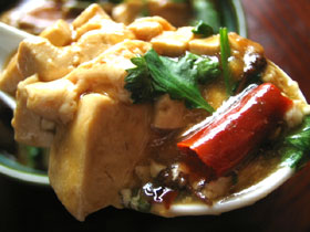 麻辣臭豆腐