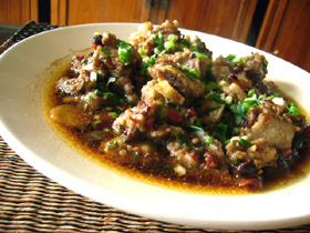 豆鼓蒸排骨