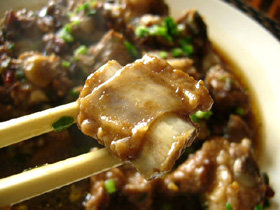 豆鼓蒸排骨
