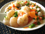 小青豆炒蝦仁