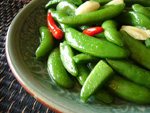 清炒甜豆