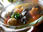 肉圓番茄湯