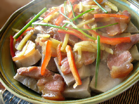 芋頭蒸咸肉