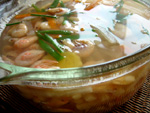 白米蝦蘿蔔絲湯