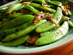 豆鼓炒甜豆