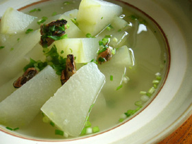 淡菜冬瓜湯