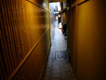 祇園の八坂さんに近い路地