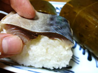 いづうの鯖寿司