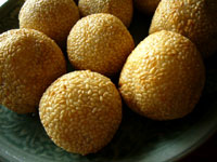 麻球(胡麻団子)