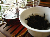 早期紅印春尖散茶プーアル茶