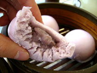芋奶饅頭(タロイモの饅頭)