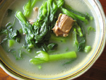 咸鴨菜苔湯