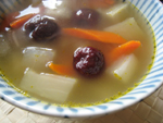 蘿蔔大棗湯(大根とナツメのスープ)