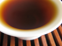 早期紅印春尖散茶(プーアル茶)