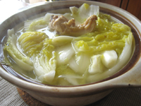 白菜のスープ