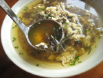 搾菜蛋湯