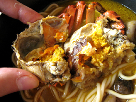 蟹汁上湯面
