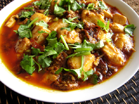 蟹肉麻婆豆腐