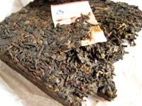 大益7562磚茶プーアル茶