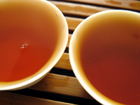 92紅帯青餅プーアル茶