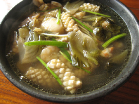 泡菜海味湯