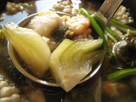 泡菜海味湯