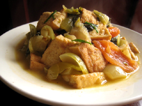 泡菜焼豆腐