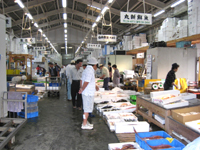 八幡浜の魚市場