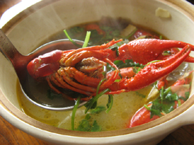 洋葱龍蝦湯