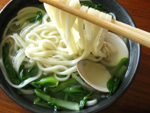 泡菜汁烏冬面湯