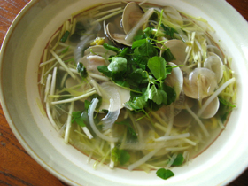 泡汁蛤蜊湯