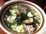 花菜大骨頭湯