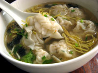 泡子孫菜ワンタン