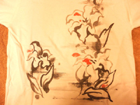 水墨画なTシャツ