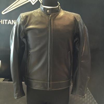 SUZUKI レザーレーシングジャケット レザージャケット(M ブラック): ウェア・グッズ｜HondaGO BIKE GEAR