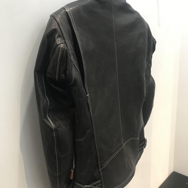 KUSHITANI 黒 ライディングジャケット　ビンテージ KL-2806 ウインタークラリティージャケット(レディース