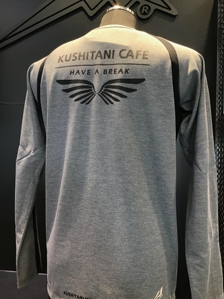 KUSHITANI CAFE グレー ポロシャツXLサイズ クシタニハンガー