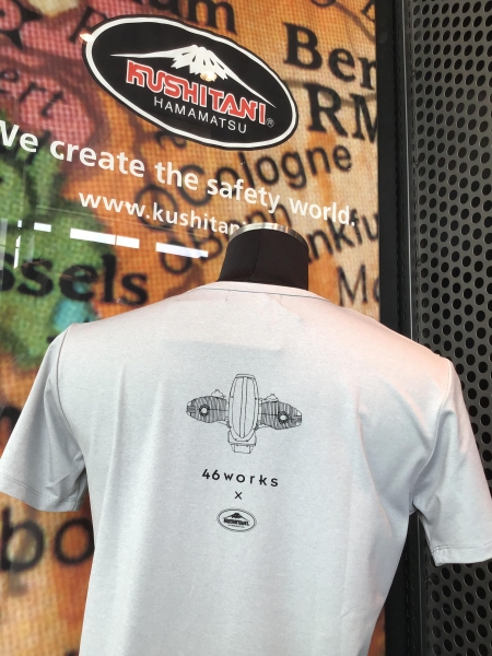 46worksコラボTシャツ限定入荷しました！：KUSHITANI 清水店 