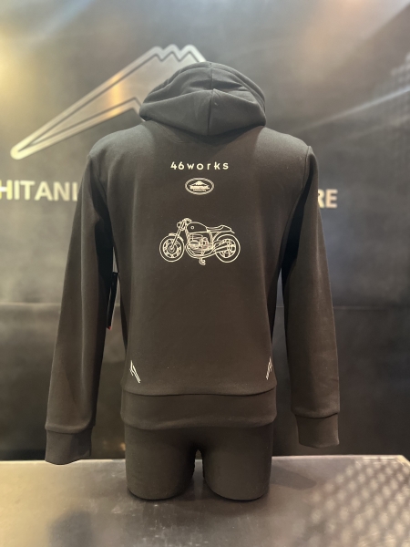 コラボモデル入荷】46works プルアップパーカー:KUSHITANI 清水 コラボモデル入荷】46works プルアップパーカー:KUSHITANI 清水