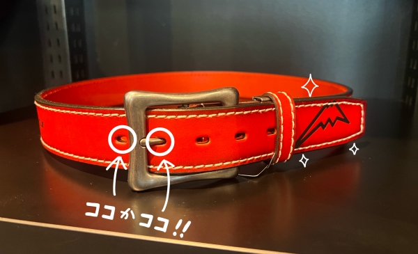 ギャリソンベルト、全カラー揃っています：KUSHITANI 清水店